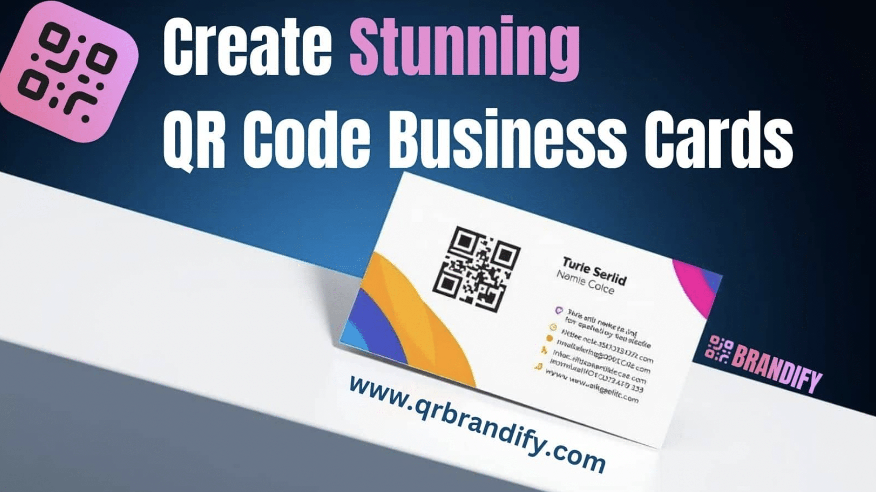 Create a Stunning QR Code Business Card Easily